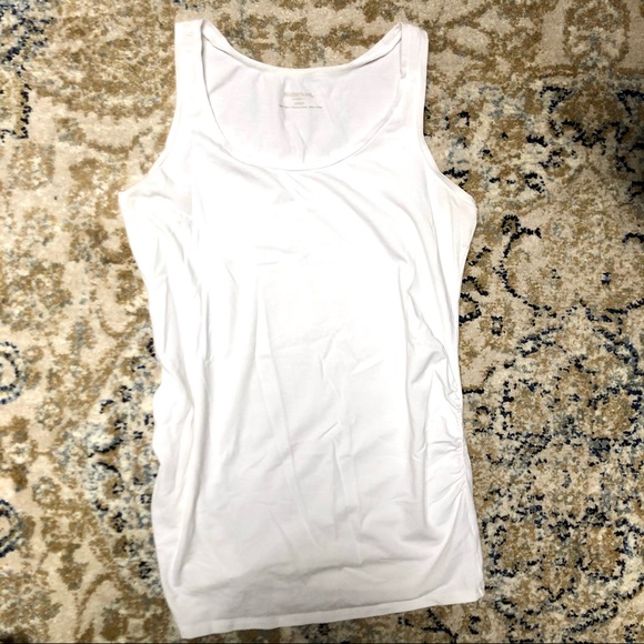 *Bundle* Motherhood Maternity Side Ruched Tanks - Picture 5 of 11